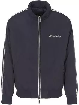 Пуховик regular fit Armani Exchange, синий