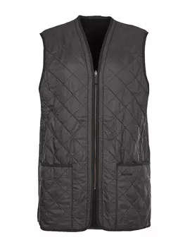 Пуховик regular fit Barbour, черный