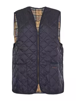 Пуховик regular fit Barbour, синий