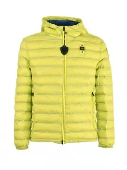 Пуховик regular fit Blauer, зеленый