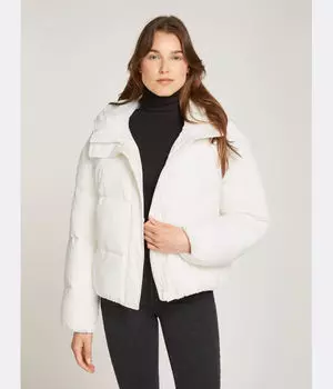 Пуховик Regular fit Calvin Klein Jeans, экрю