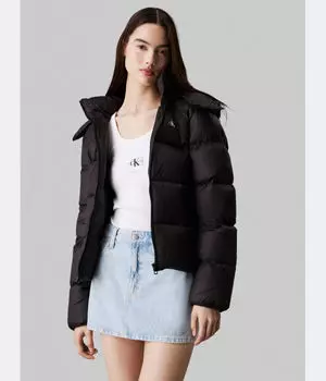 Пуховик Regular fit Calvin Klein Jeans, черный