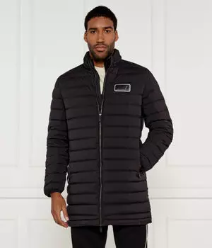Пуховик Regular fit Ea7, черный