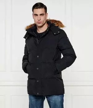 Пуховик Regular fit Guess Jeans, черный