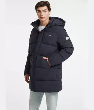 Пуховик Regular fit Guess Jeans, синий