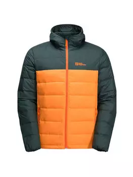Пуховик regular fit Jack Wolfskin, желтый