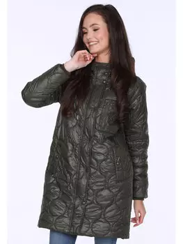 Пуховик regular fit Perso, хаки