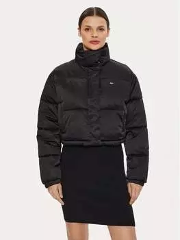Пуховик regular fit Tommy Jeans, черный