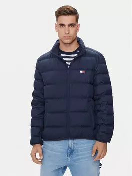 Пуховик regular fit Tommy Jeans, синий