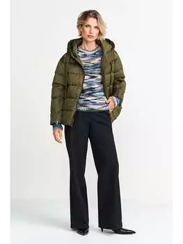 Пуховик Rich & Royal, темно-зеленый