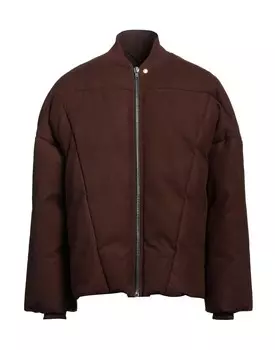 Пуховик Rick Owens, коричневый