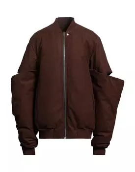 Пуховик Rick Owens, коричневый