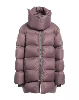 Пуховик Rick Owens, лиловый