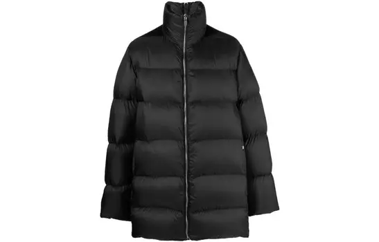Пуховик Rick Owens X RICK OWENS Co-brand, унисекс, черный Moncler