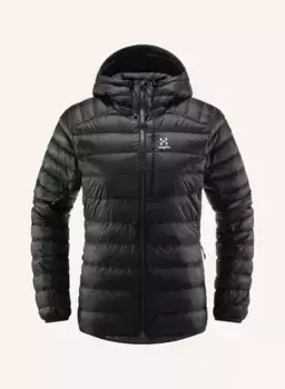 Пуховик roc down Haglfs, черный