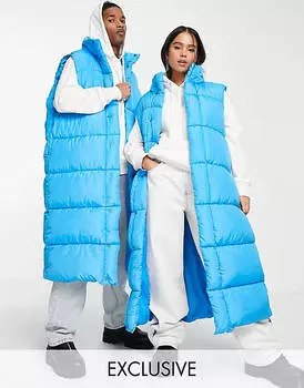 Пуховик рукавов Collusion, синий