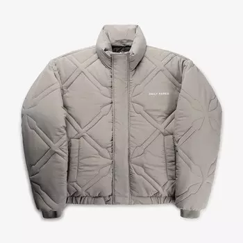 Пуховик Runako Puffer Jacket 'Grey Flannel' Daily Paper, серый