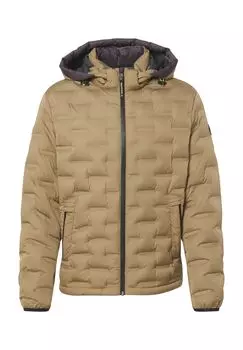 Пуховик с длинным рукавом мужской MILESTONE, цвет Dunkel Beige
