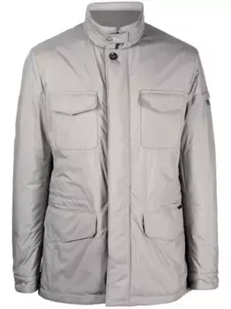 Пуховик с длинными рукавами Moorer, серый