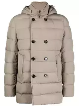 Пуховик с длинными рукавами Moorer, серый