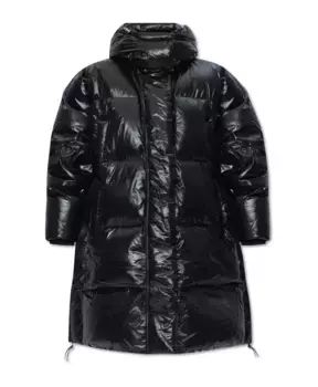 Пуховик с капюшоном Adidas Originals, черный