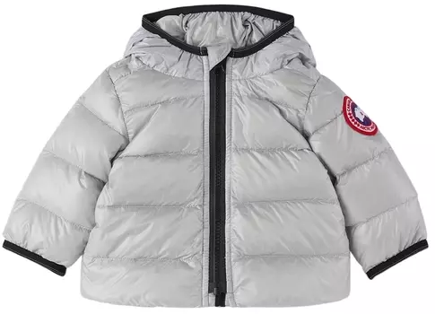 Пуховик с капюшоном Baby Silver Crofton Canada Goose Kids