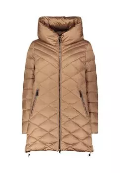 Пуховик с капюшоном BETTY BARCLAY, цвет Classic Bronze