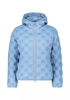 Пуховик с капюшоном BETTY BARCLAY, светло-синий