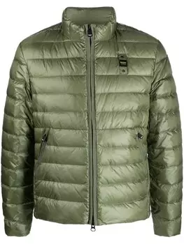 Пуховик с капюшоном Blauer, зеленый