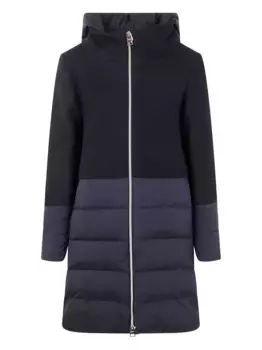 Пуховик с капюшоном Herno, черный