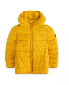 Пуховик с капюшоном и застежкой-молнией Canada House, желтый