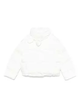 Пуховик с капюшоном Il Gufo, белый