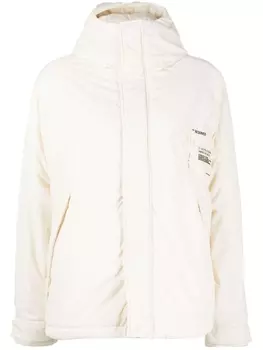 Пуховик с капюшоном izzue, бежевый