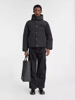 Пуховик с капюшоном JACQUEMUS The puffer jacket, черный