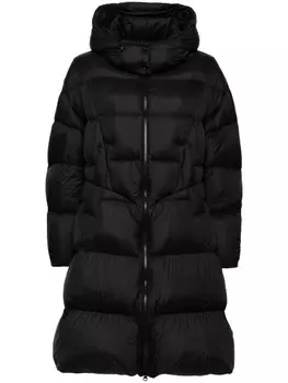 Пуховик с капюшоном JNBY, черный