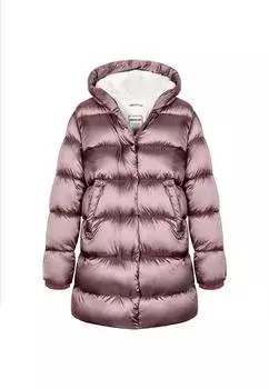 Пуховик с капюшоном Minoti, коричневый