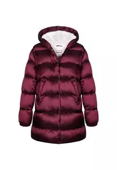 Пуховик с капюшоном Minoti, красный