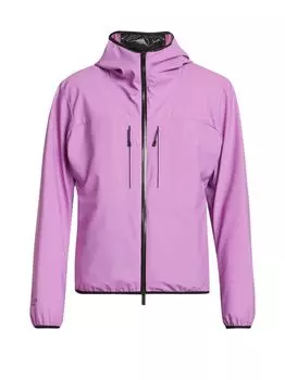 Пуховик с капюшоном Moncler, розовый