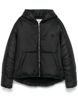 Пуховик с капюшоном MORDECAI, черный