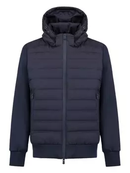 Пуховик с капюшоном People Of Shibuya, синий