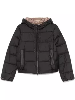 Пуховик с капюшоном Peserico, черный