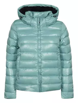 Пуховик с капюшоном Pyrenex, синий