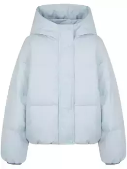 Пуховик с капюшоном STUDIO TOMBOY, синий