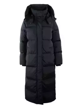 Пуховик с капюшоном WOOLRICH, черный