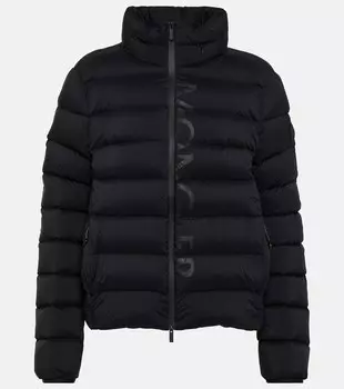Пуховик с логотипом Cerces MONCLER, черный