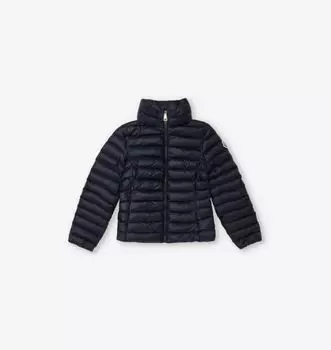 Пуховик с логотипом Ige, 4-10 лет Moncler, синий