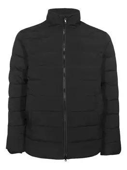 Пуховик с логотипом Les Deux, черный