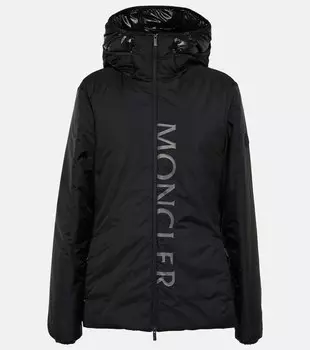 Пуховик с логотипом Sepik MONCLER, черный