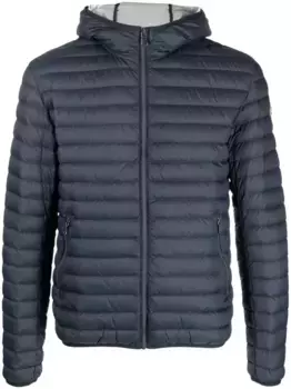 Пуховик с нашивкой-логотипом Colmar, синий