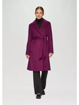 Пуховик s.Oliver BLACK LABEL Outdoor-Mantel langarm, розовый